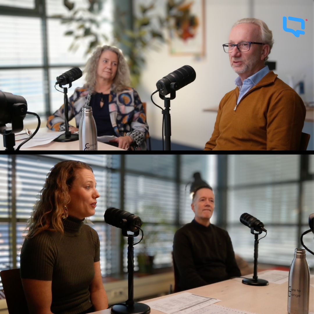 Case: Interne podcast voor Care to Change